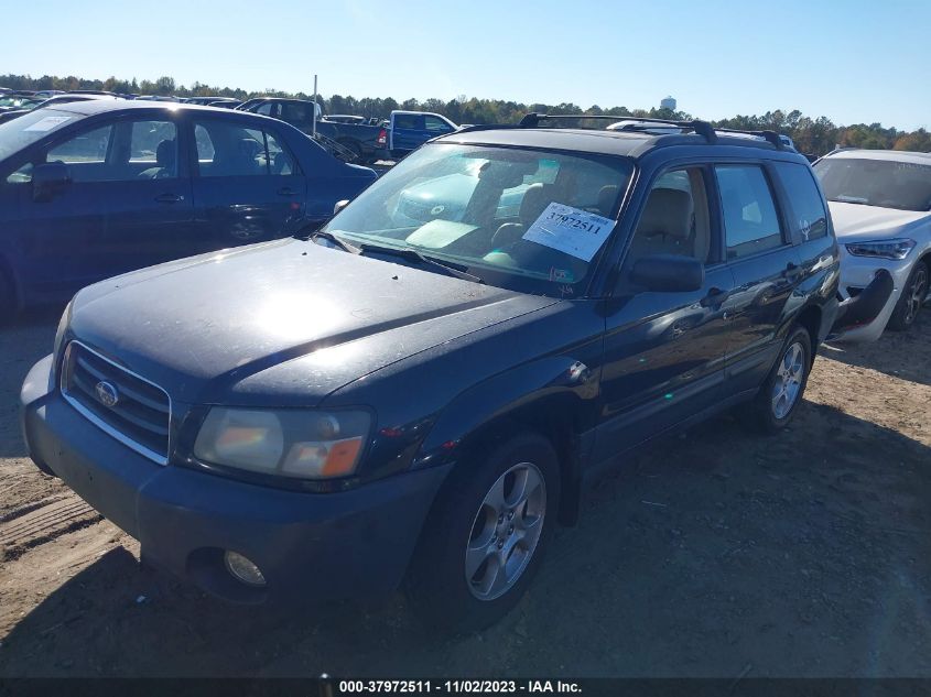 2005 Subaru Forester 2.5X VIN: JF1SG63695H709385 Lot: 37972511