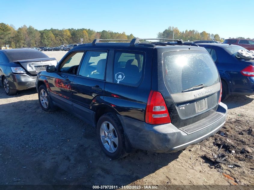 2005 Subaru Forester 2.5X VIN: JF1SG63695H709385 Lot: 37972511