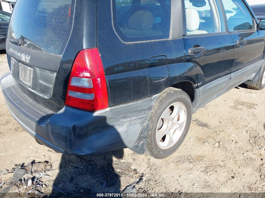 2005 Subaru Forester 2.5X VIN: JF1SG63695H709385 Lot: 37972511