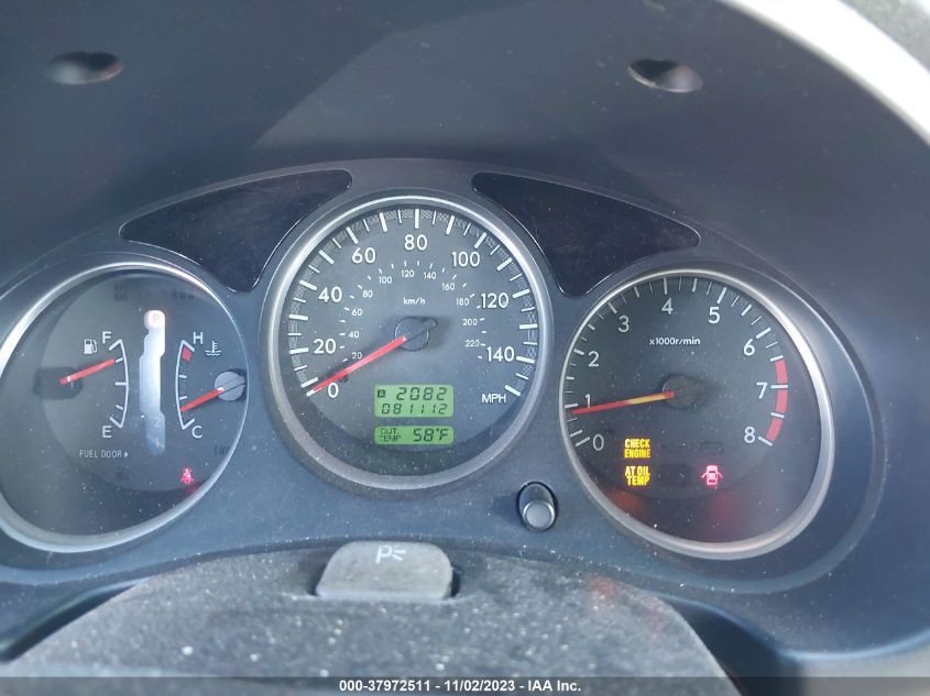 2005 Subaru Forester 2.5X VIN: JF1SG63695H709385 Lot: 37972511