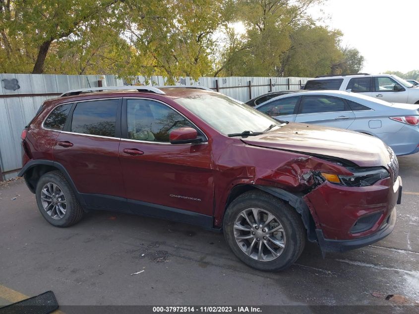 2019 Jeep Cherokee Latitude Plus 4X4 VIN: 1C4PJMLB6KD256879 Lot: 37972514