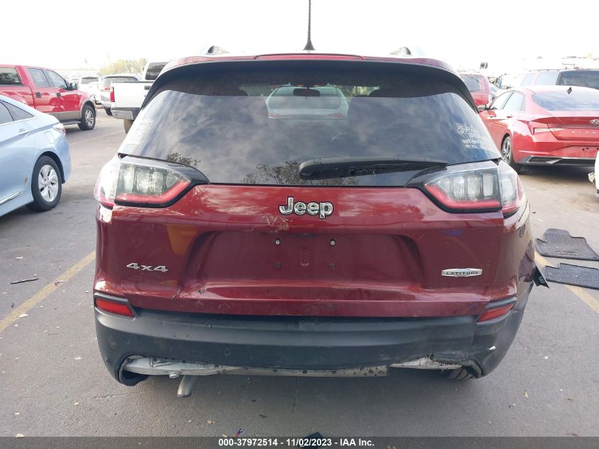 2019 Jeep Cherokee Latitude Plus 4X4 VIN: 1C4PJMLB6KD256879 Lot: 37972514