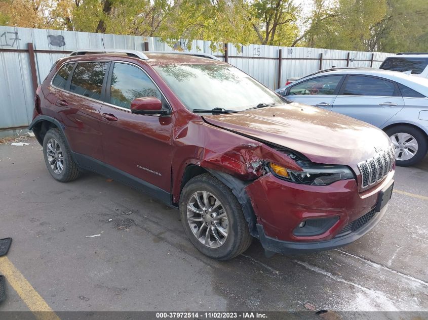 2019 Jeep Cherokee Latitude Plus 4X4 VIN: 1C4PJMLB6KD256879 Lot: 37972514