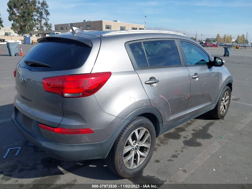 2014 Kia Sportage Lx VIN: KNDPB3AC6E7568092 Lot: 37972530