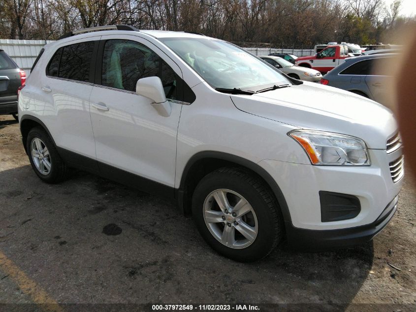 2016 Chevrolet Trax Lt VIN: KL7CJPSB6GB651775 Lot: 37972549