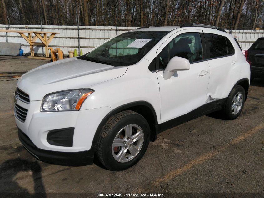 2016 Chevrolet Trax Lt VIN: KL7CJPSB6GB651775 Lot: 37972549