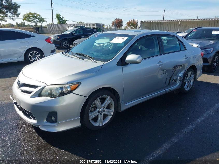 2013 Toyota Corolla L/Le/S VIN: 5YFBU4EE4DP115222 Lot: 37972552