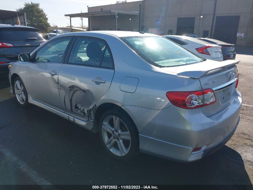 2013 Toyota Corolla L/Le/S VIN: 5YFBU4EE4DP115222 Lot: 37972552