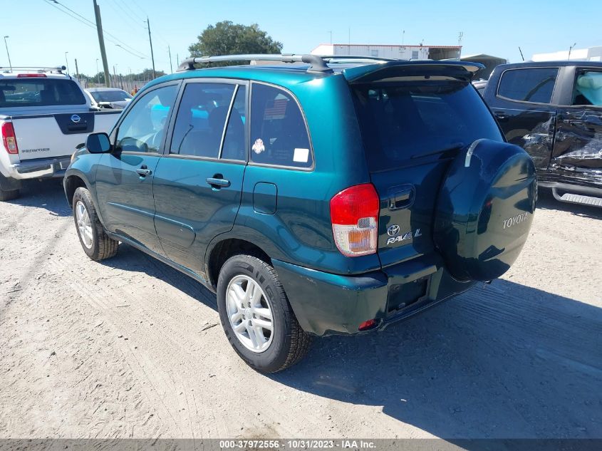 2003 Toyota Rav4 Base (A4) VIN: JTEGH20V130106228 Lot: 37972556