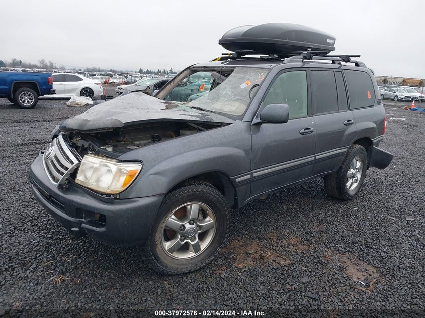 2007 Toyota Land Cruiser V8 VIN: JTEHT05J872114818 Lot: 37972576