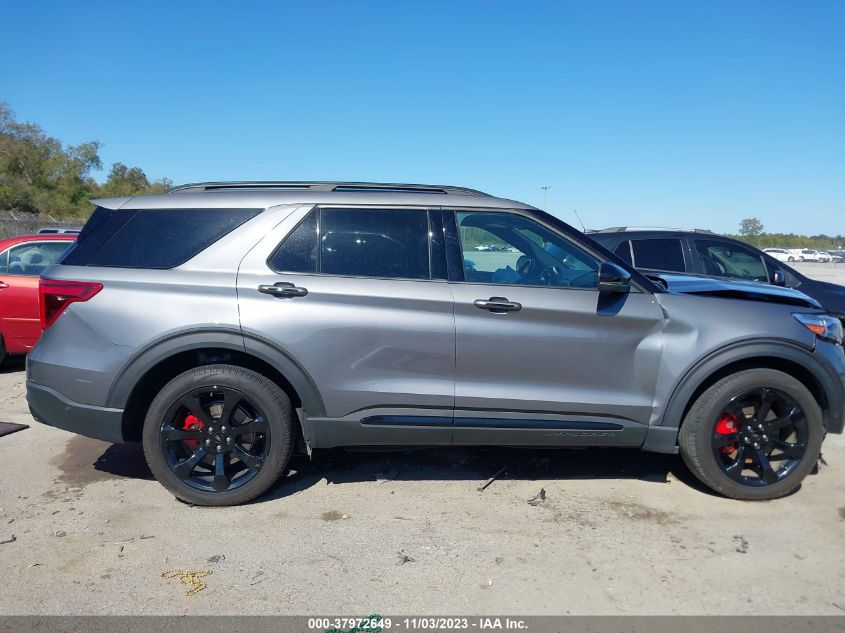 2022 Ford Explorer St VIN: 1FM5K8GC4NGA10796 Lot: 37972649