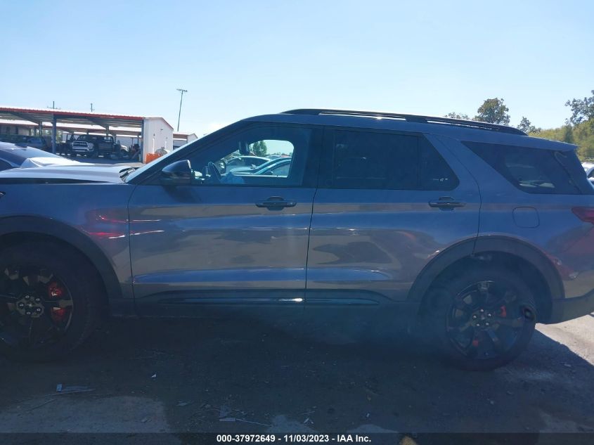 2022 Ford Explorer St VIN: 1FM5K8GC4NGA10796 Lot: 37972649