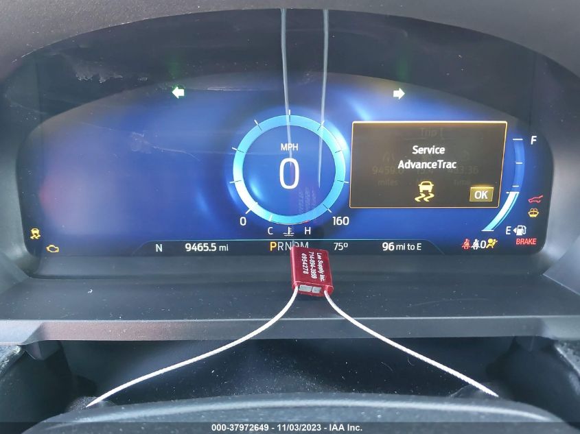 2022 Ford Explorer St VIN: 1FM5K8GC4NGA10796 Lot: 37972649