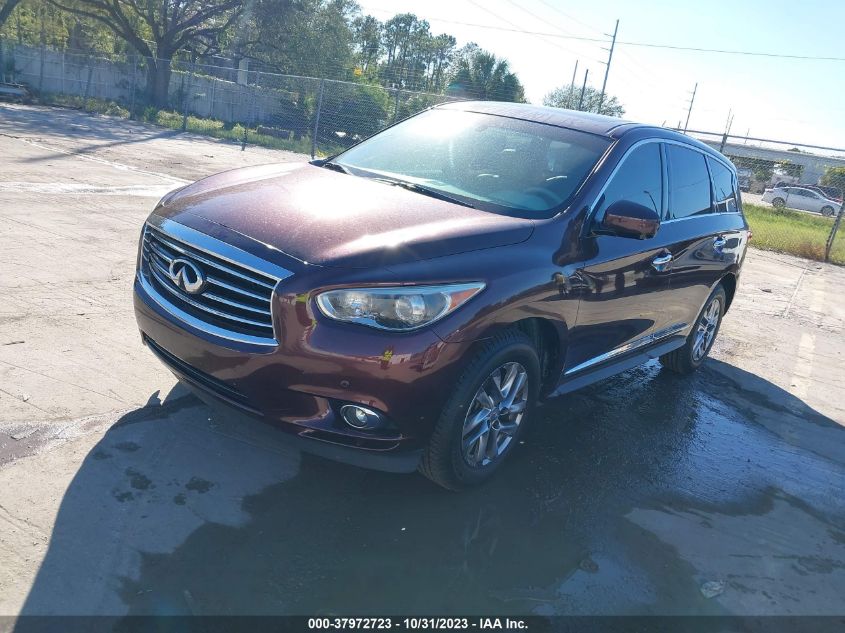 2013 Infiniti Jx35 VIN: 5N1AL0MN7DC308977 Lot: 37972723