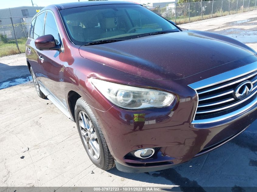 2013 Infiniti Jx35 VIN: 5N1AL0MN7DC308977 Lot: 37972723