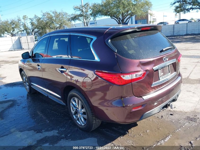 2013 Infiniti Jx35 VIN: 5N1AL0MN7DC308977 Lot: 37972723