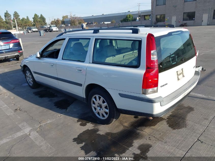 2001 Volvo V70 VIN: YV1SW61R412072052 Lot: 37972910