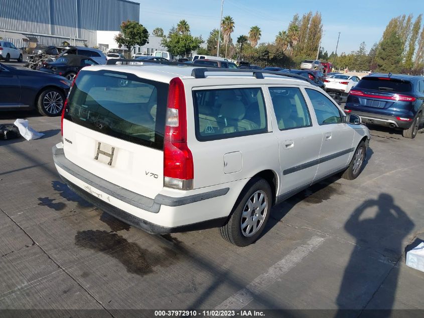 2001 Volvo V70 VIN: YV1SW61R412072052 Lot: 37972910