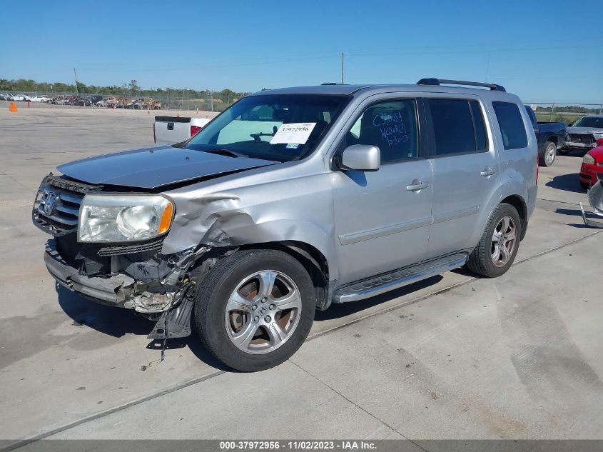 2012 Honda Pilot Ex-L VIN: 5FNYF3H54CB011401 Lot: 37972956