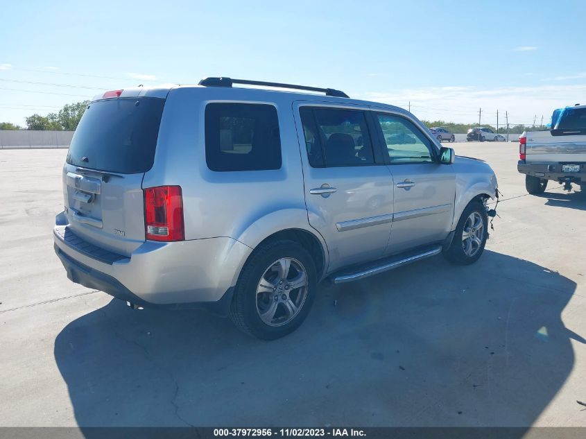 2012 Honda Pilot Ex-L VIN: 5FNYF3H54CB011401 Lot: 37972956