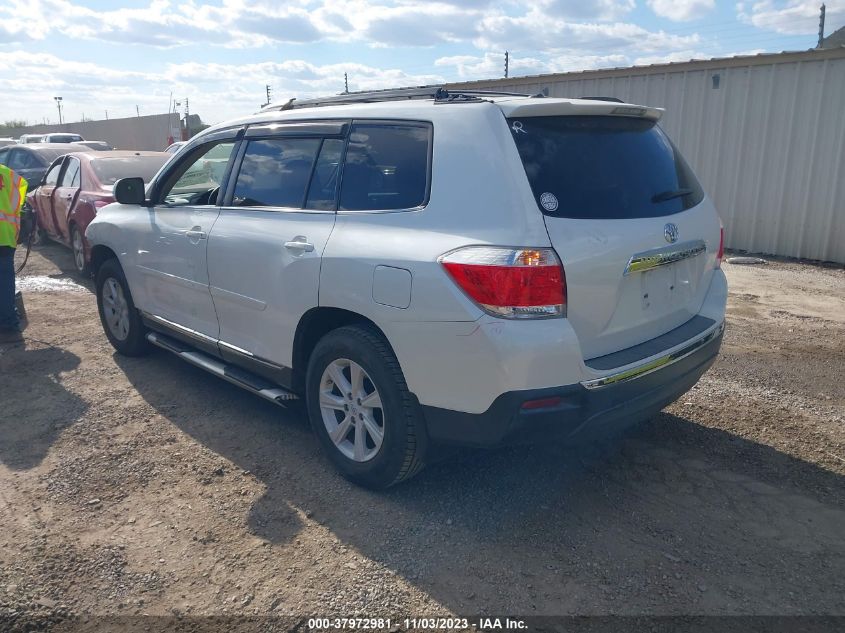 2012 Toyota Highlander VIN: 5TDZA3EH0CS024269 Lot: 37972981