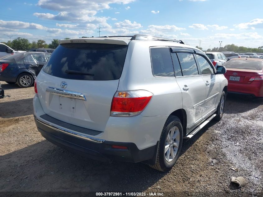 2012 Toyota Highlander VIN: 5TDZA3EH0CS024269 Lot: 37972981