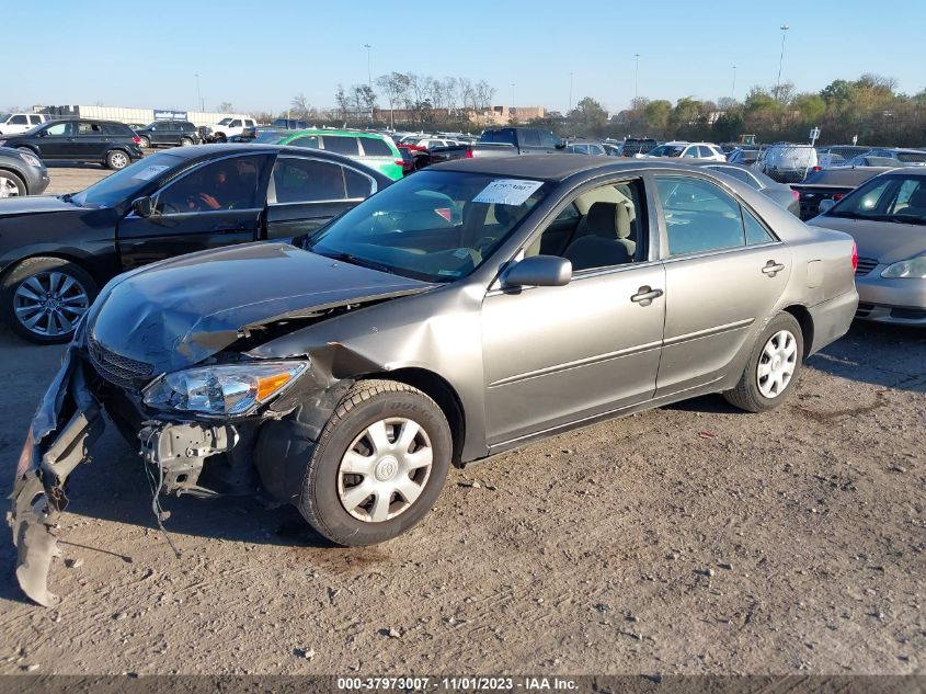 2003 Toyota Camry Le VIN: JTDBE32KX30236072 Lot: 37973007