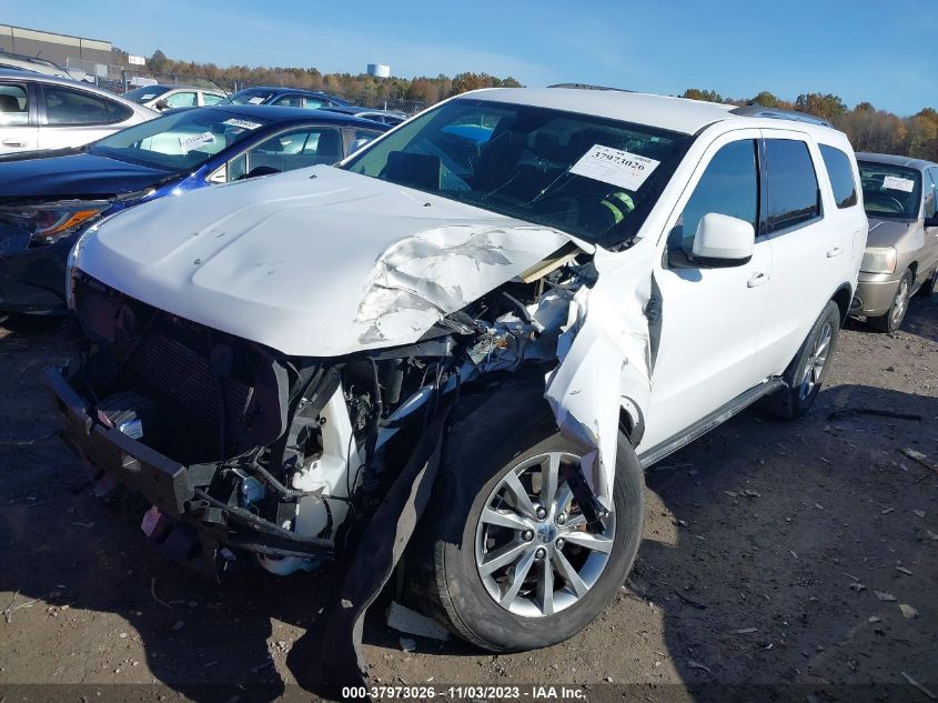 2018 Dodge Durango Sxt Awd VIN: 1C4RDJAG6JC330268 Lot: 37973026