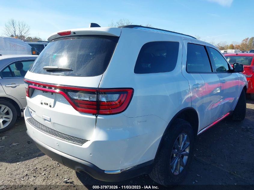 2018 Dodge Durango Sxt Awd VIN: 1C4RDJAG6JC330268 Lot: 37973026