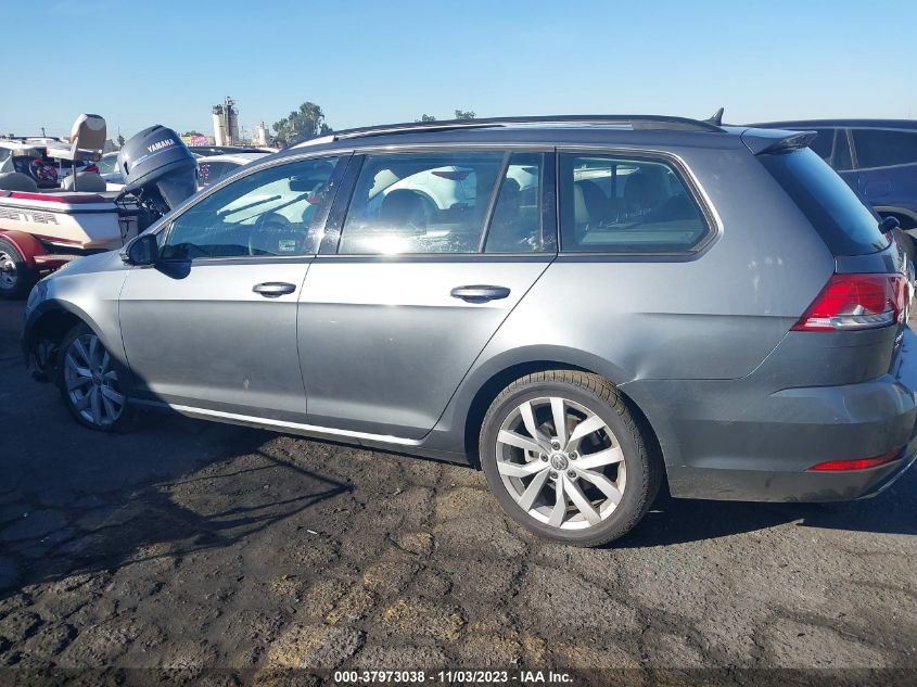 2019 Volkswagen Golf Sportwagen 1.4T S/1.4T Se VIN: 3VWY57AU5KM513109 Lot: 37973038