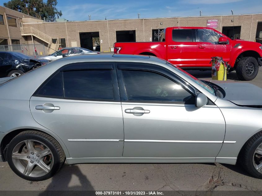 2005 Lexus Is 300 VIN: JTHBD192250100887 Lot: 37973101