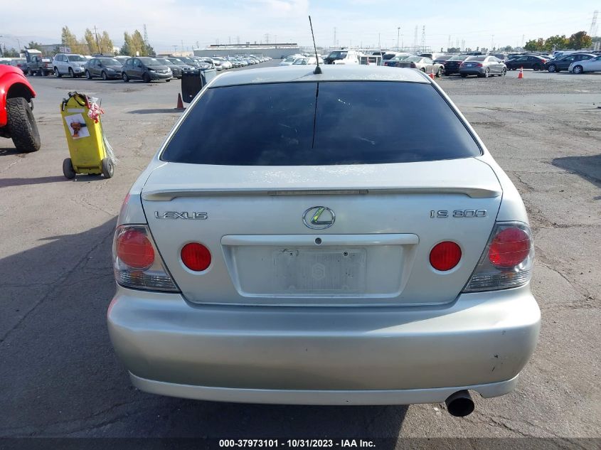 2005 Lexus Is 300 VIN: JTHBD192250100887 Lot: 37973101