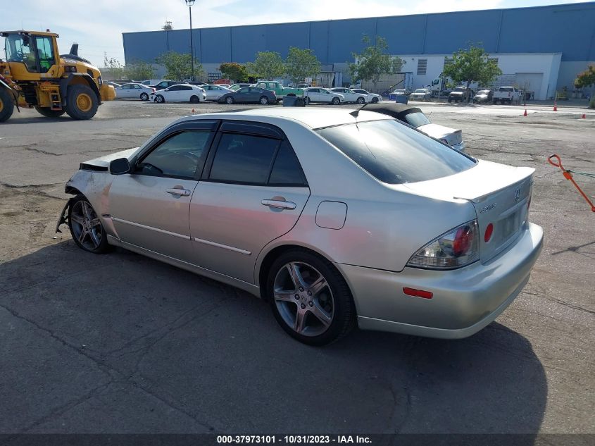 2005 Lexus Is 300 VIN: JTHBD192250100887 Lot: 37973101