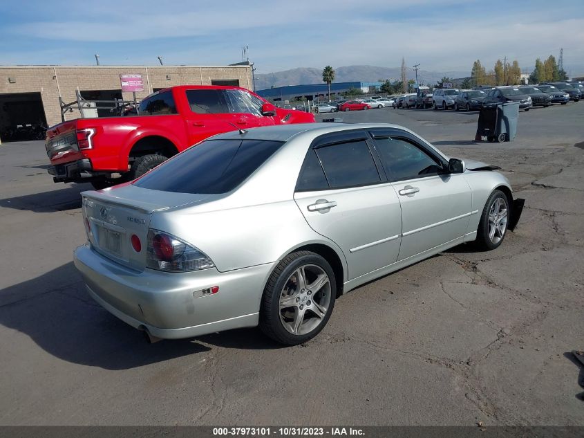 2005 Lexus Is 300 VIN: JTHBD192250100887 Lot: 37973101