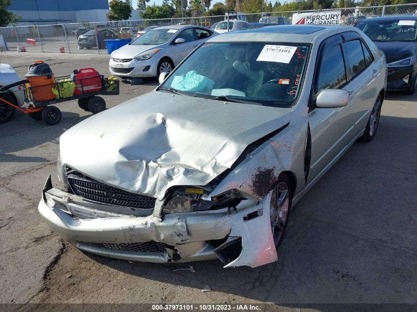 2005 Lexus Is 300 VIN: JTHBD192250100887 Lot: 37973101