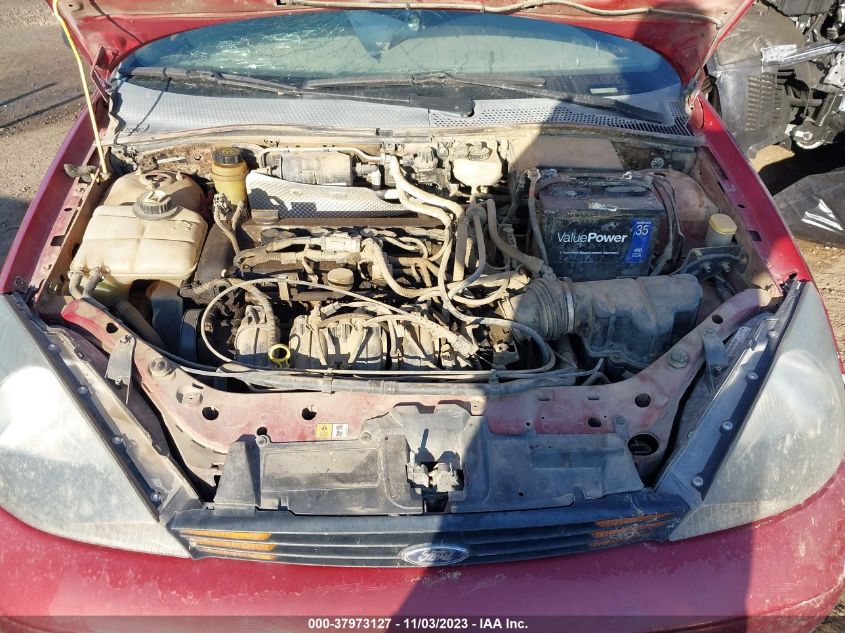 2003 Ford Focus Lx VIN: 1FAFP33Z93W277335 Lot: 37973127