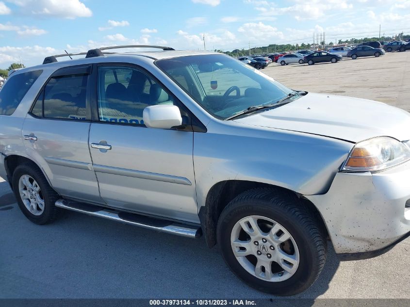 2004 Acura Mdx Touring Pkg VIN: 2HNYD18654H546441 Lot: 37973134