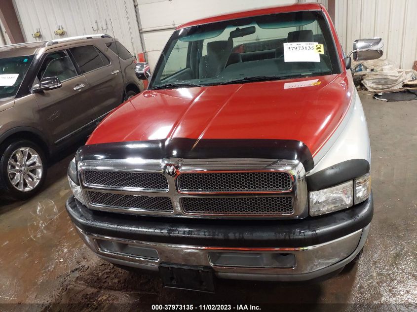 1997 Dodge Ram 1500 VIN: 1B7HC16Z2VJ624115 Lot: 37973135