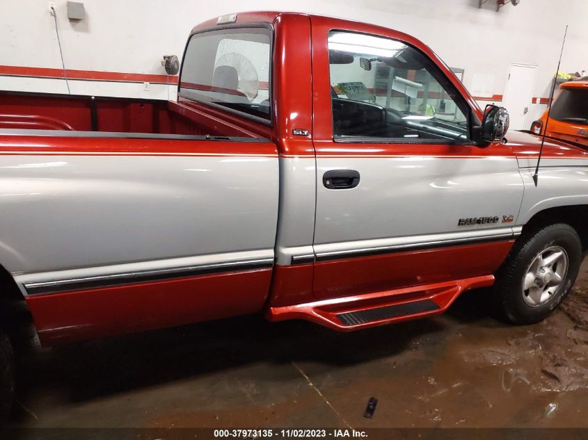 1997 Dodge Ram 1500 VIN: 1B7HC16Z2VJ624115 Lot: 37973135
