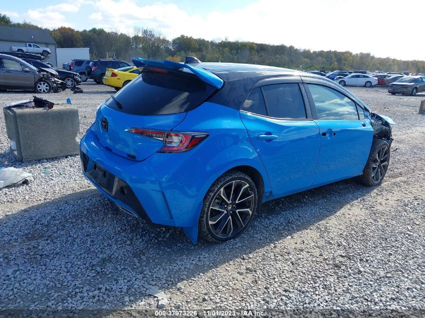 2021 Toyota Corolla Hatchback Xse VIN: JTNA4MBE9M3107718 Lot: 37973226