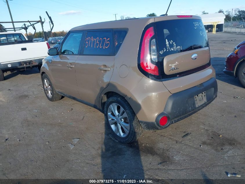 2014 Kia Soul + VIN: KNDJP3A53E7012105 Lot: 37973275