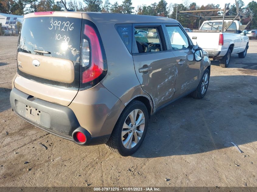 2014 Kia Soul + VIN: KNDJP3A53E7012105 Lot: 37973275