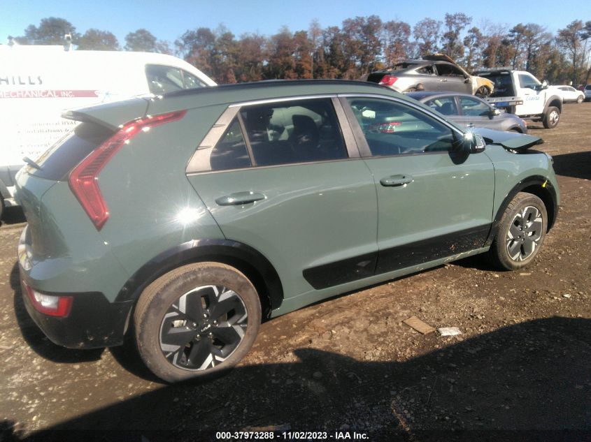 2023 Kia Niro Ev Wind VIN: KNDCR3L11P5045891 Lot: 37973288