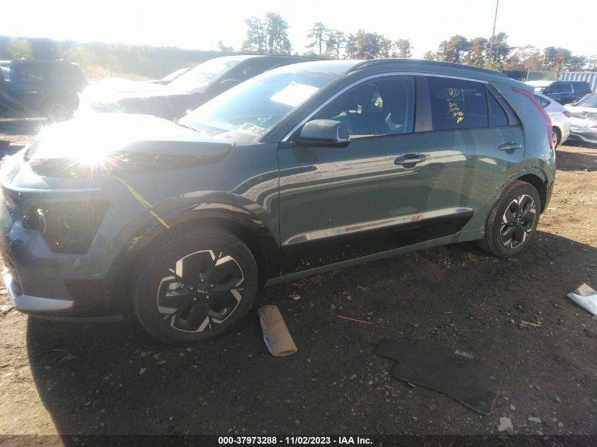 2023 Kia Niro Ev Wind VIN: KNDCR3L11P5045891 Lot: 37973288