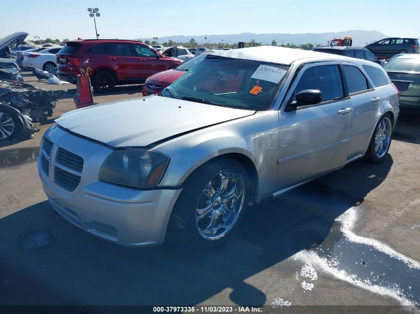 2006 Dodge Magnum VIN: 2D4FV47T46H122256 Lot: 37973335