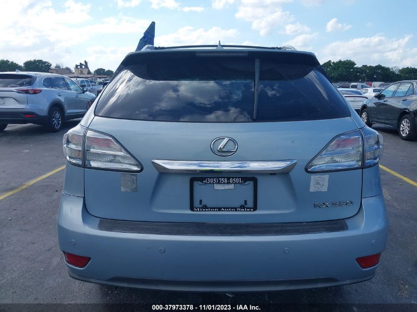 2011 Lexus Rx 350 VIN: 2T2ZK1BA8BC047570 Lot: 37973378