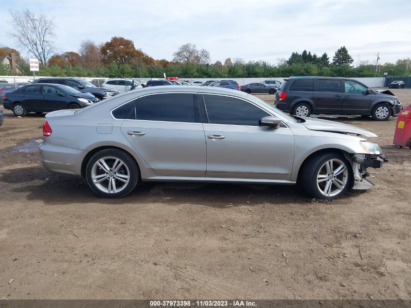 2014 Volkswagen Passat 2.0L Tdi Sel Premium VIN: 1VWCN7A37EC069481 Lot: 37973398