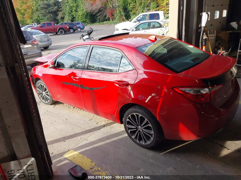 2015 Toyota Corolla S Plus VIN: 2T1BURHE4FC337075 Lot: 37973400