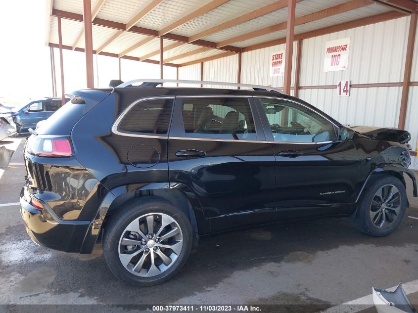 2019 Jeep Cherokee Overland 4X4 VIN: 1C4PJMJX0KD331137 Lot: 37973411