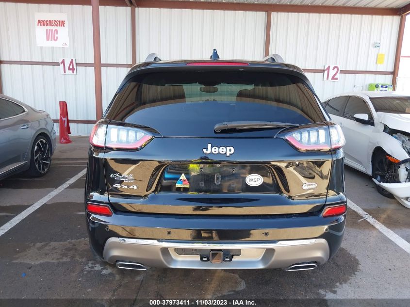 2019 Jeep Cherokee Overland 4X4 VIN: 1C4PJMJX0KD331137 Lot: 37973411